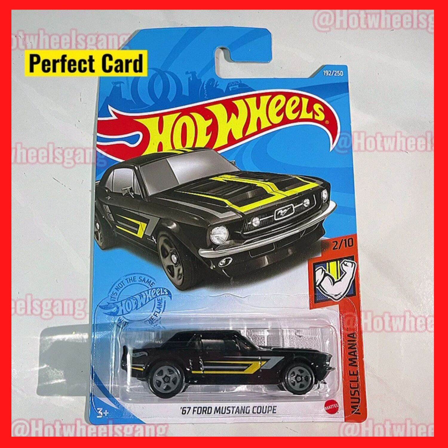 Hot Wheel Ford Mustang Coupe Muscles Car Classic American Model