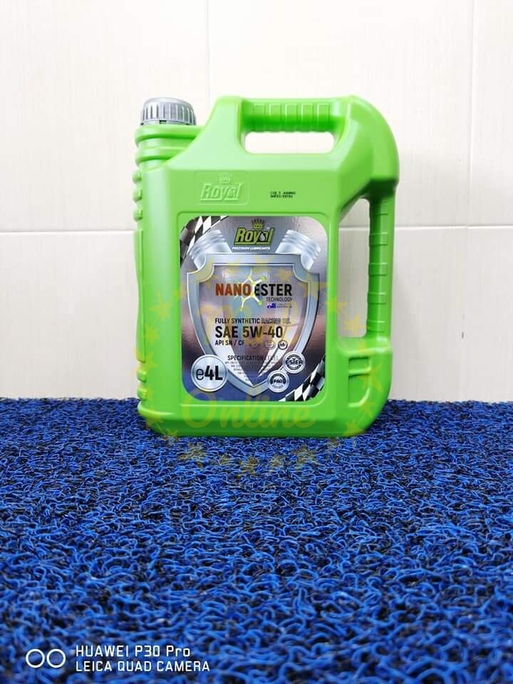 Engine Oil Royal W Fully Synthetic Racing Oil Sn Cf Nano Ester Ltr