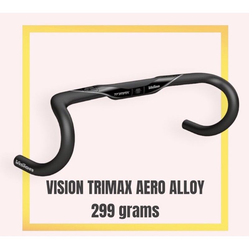 Vision Trimax Alloy Aero Compact Handlebar Di Ready Internal Cable