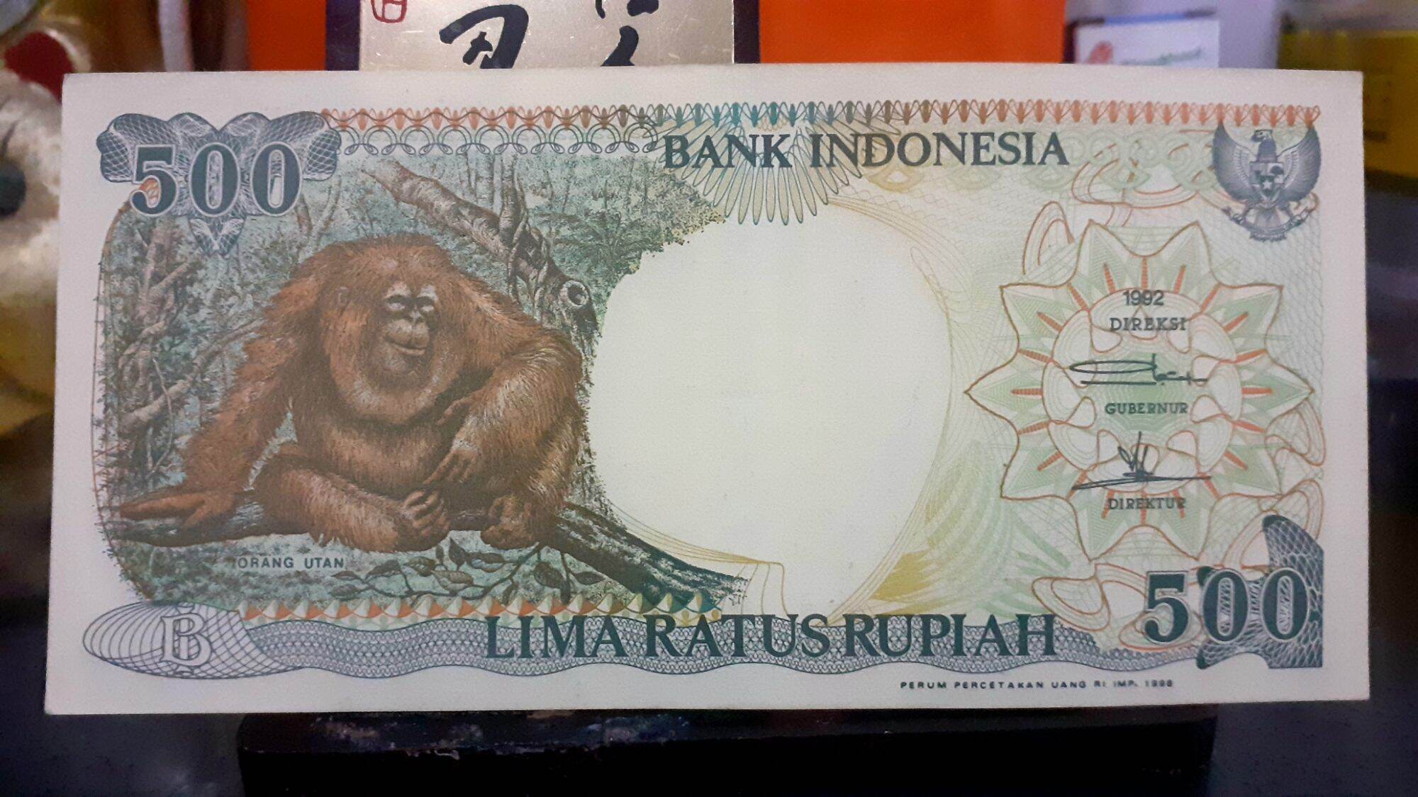 Indonesia Orang Utan Rupiah Aunc Banknote Lazada