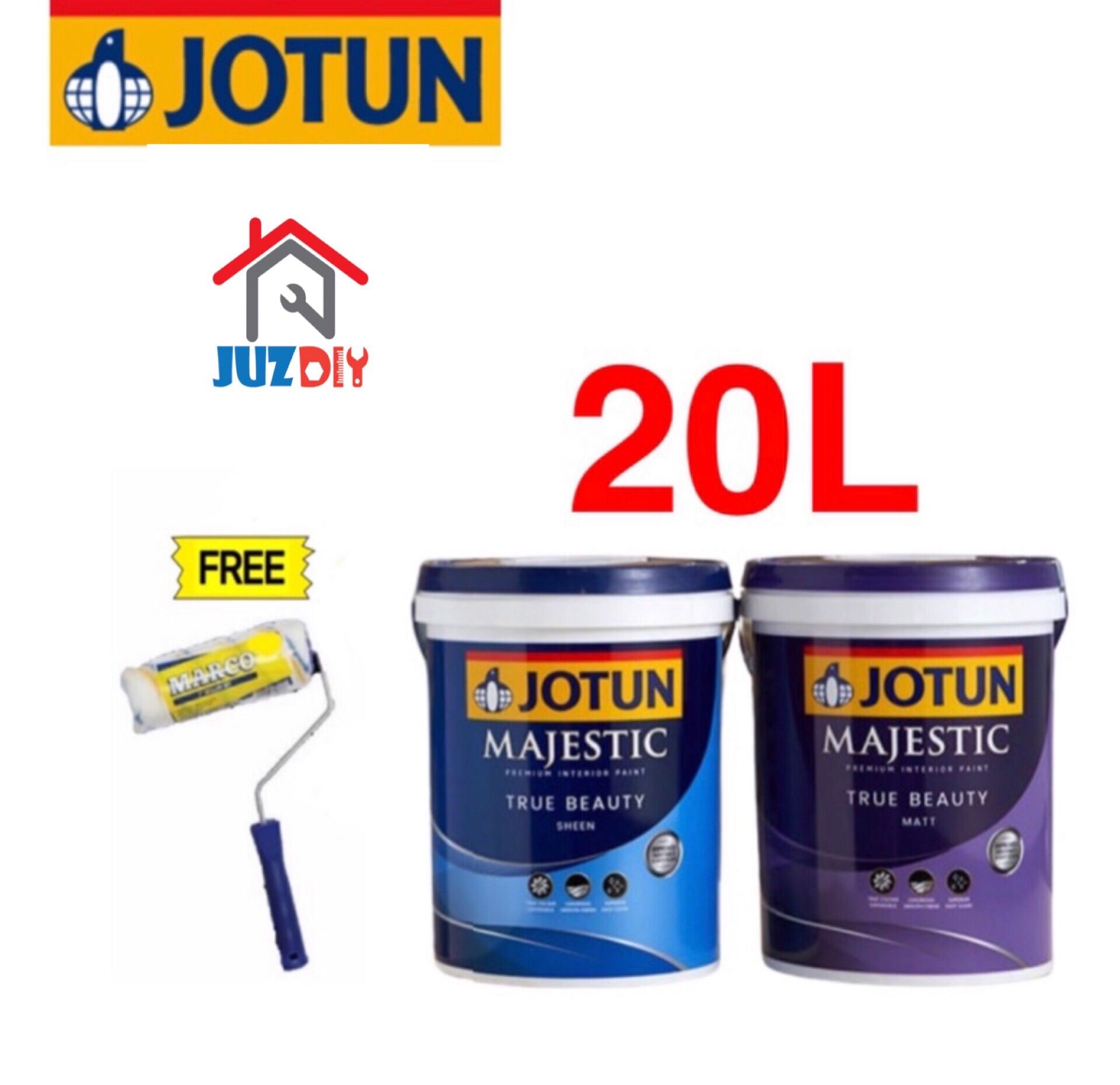 Jotun Majestic True Beauty Sheen Matt 20L Interior Wall Paints