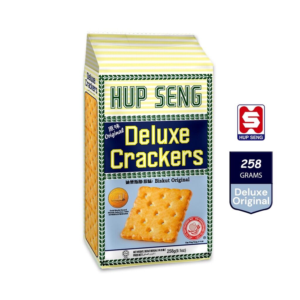 Hup Seng Deluxe Crackers Original Vegetables Sugar Flavour Lazada