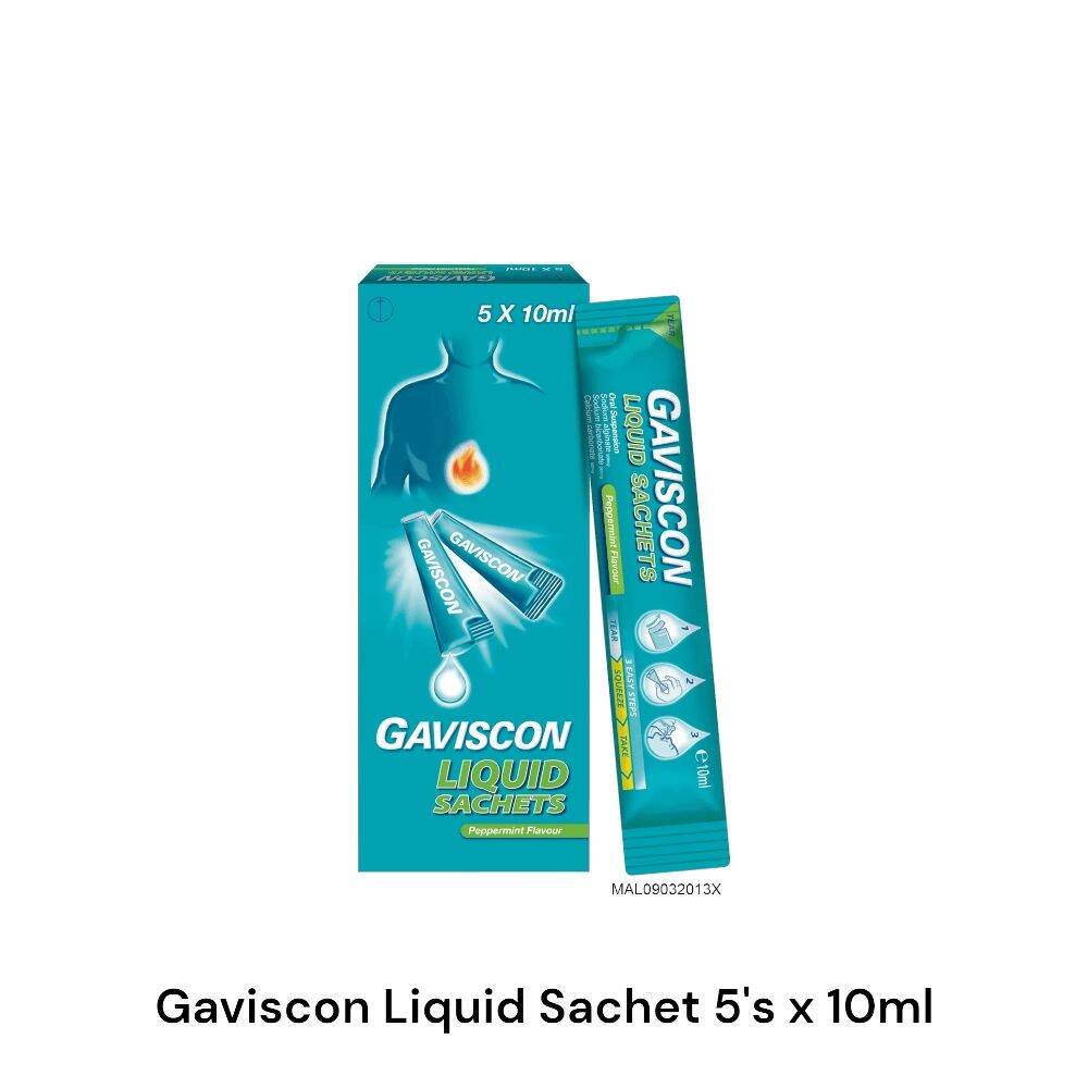 Gaviscon Double Action Mint Liquid Peppermint Advance Peppermint