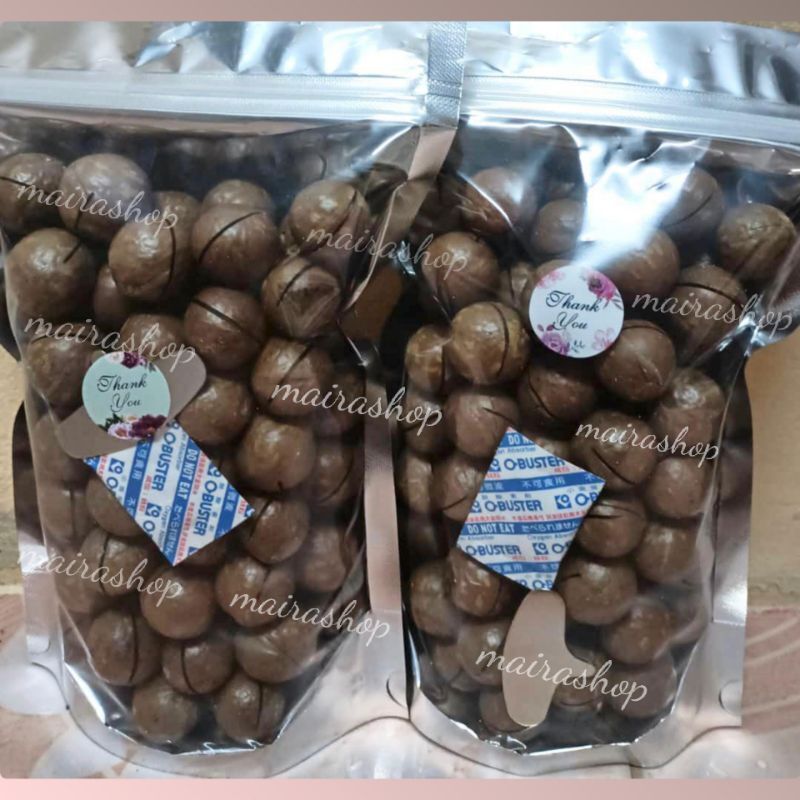 Kg Kacang Macadamia Dry Roasted And Salted Nuts New Stok Ready To Eat