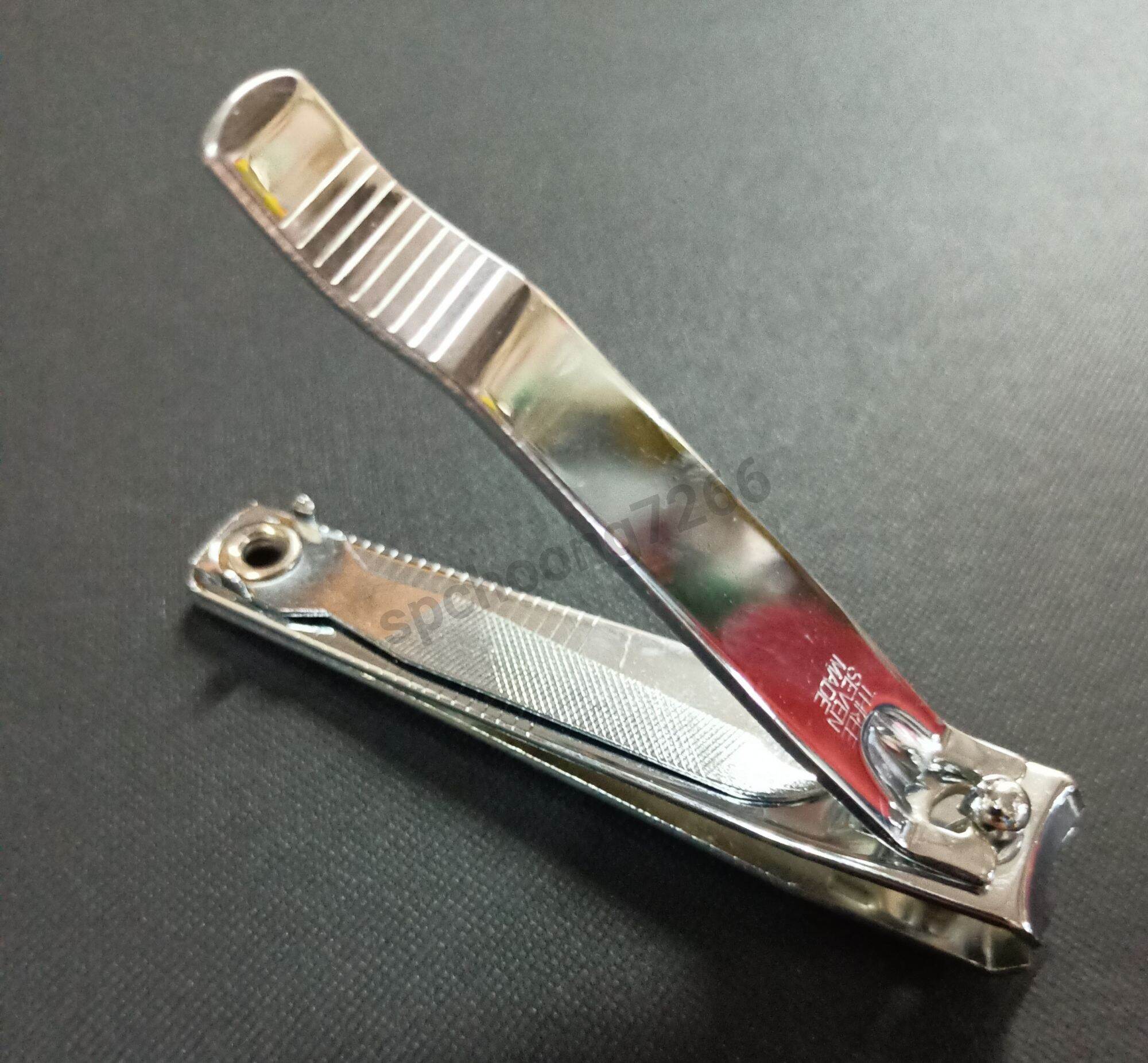 Korea Stainless Steel Nail Clipper Gunting Kuku Pemotong Kuku