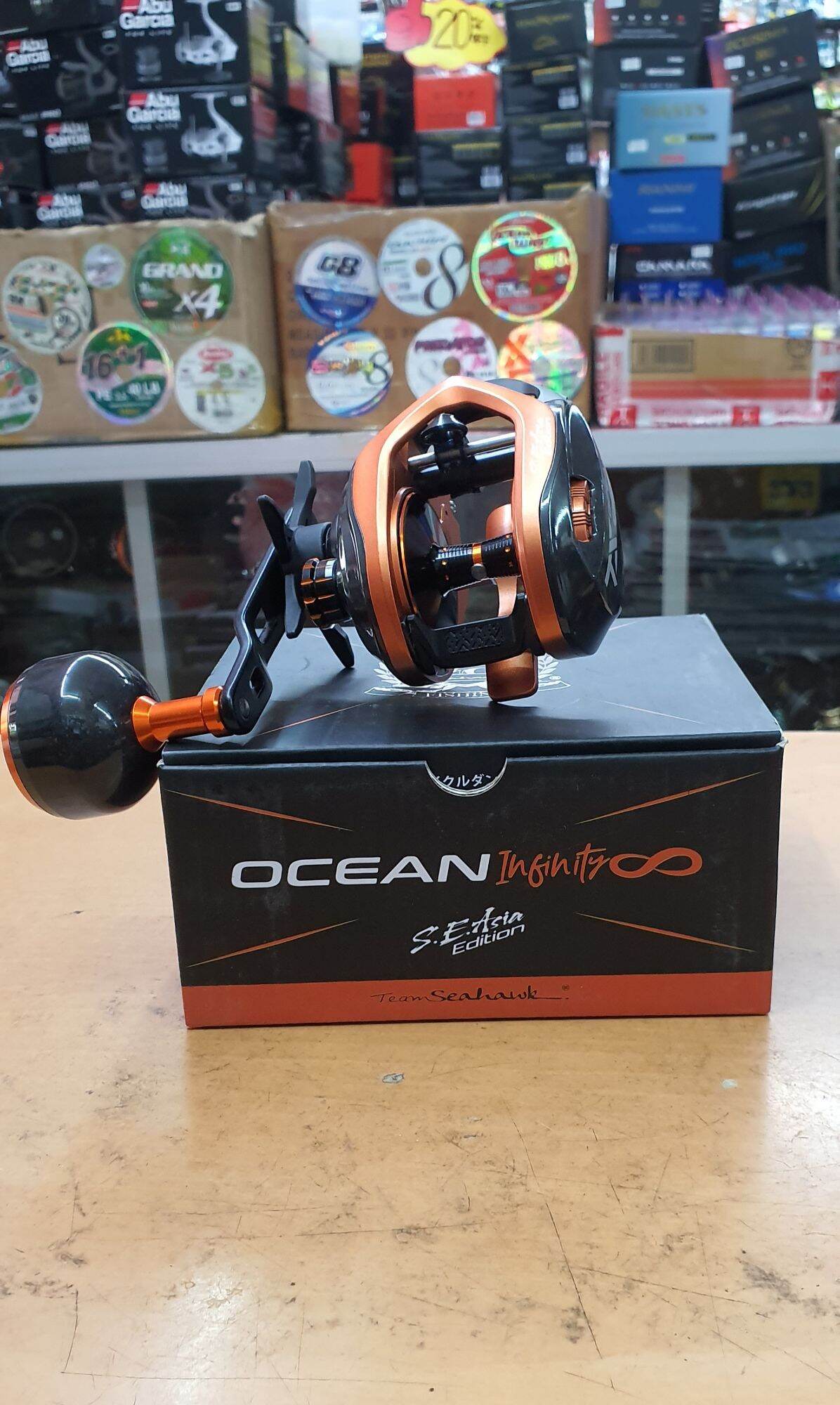 TEAM SEAHAWK OCEAN INFINITY 372HL BAITCAST JIGGING REEL Lazada