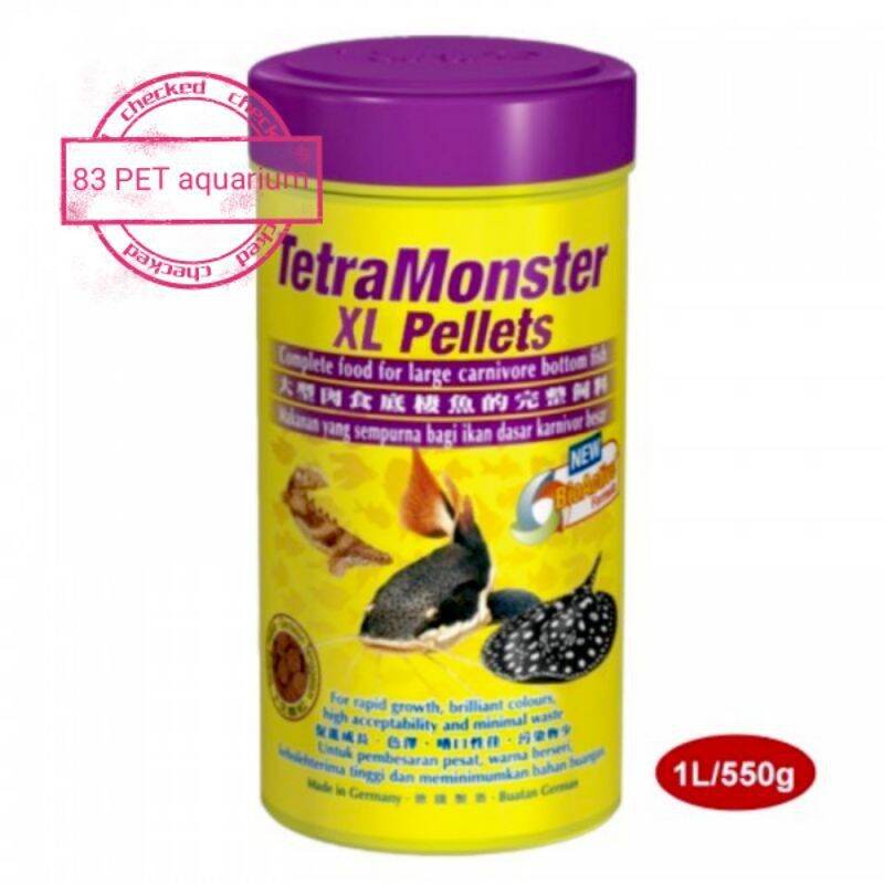 Tetra Monster Xl Pellet Sinking Pellet Makanna Ikan Pellet Tengelam