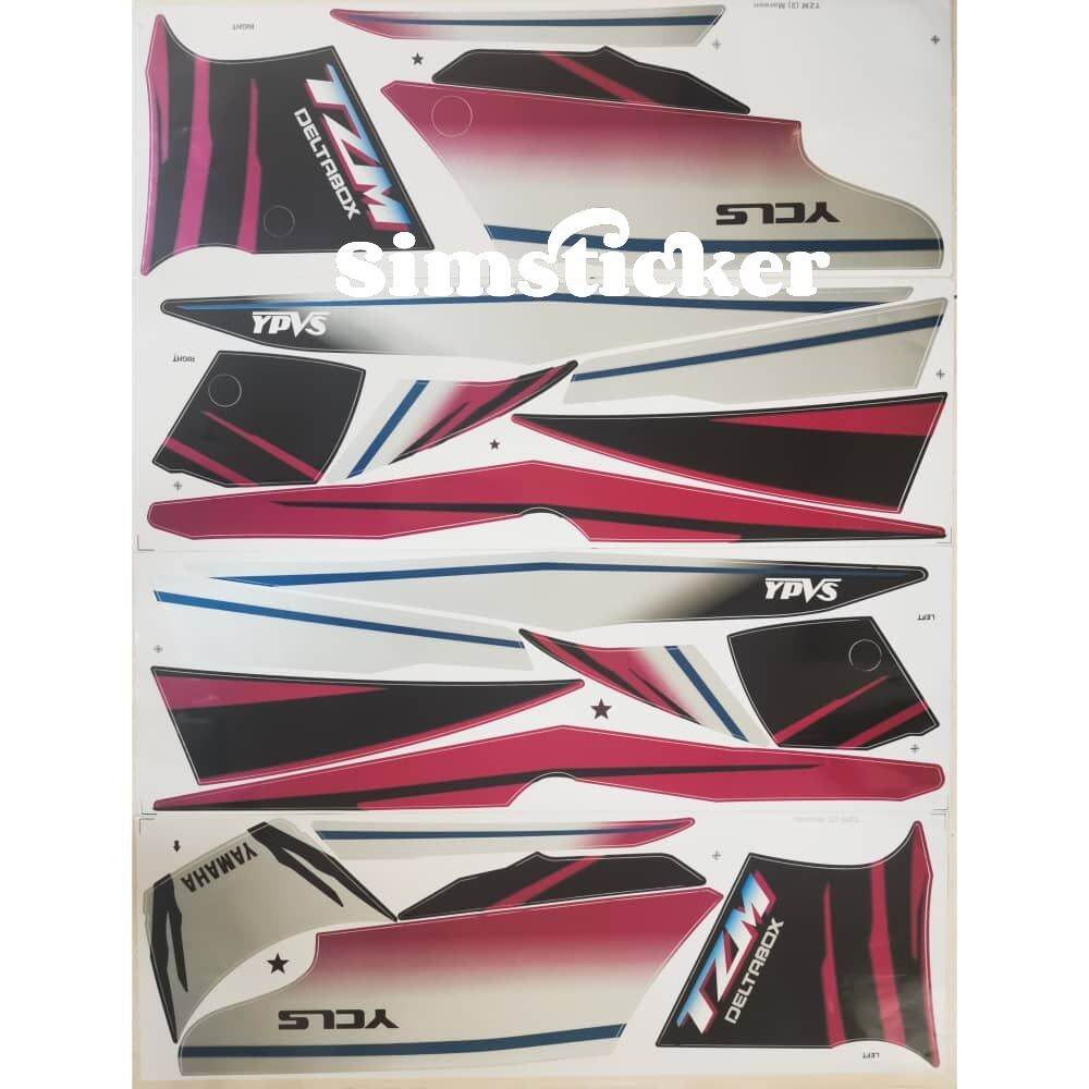 Tzm Yamaha Body Sticker Lazada