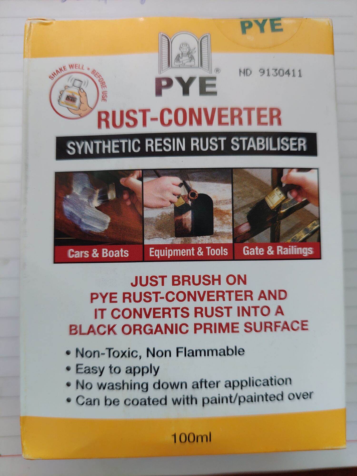 PYE RUST CONVERTER 100ML Lazada