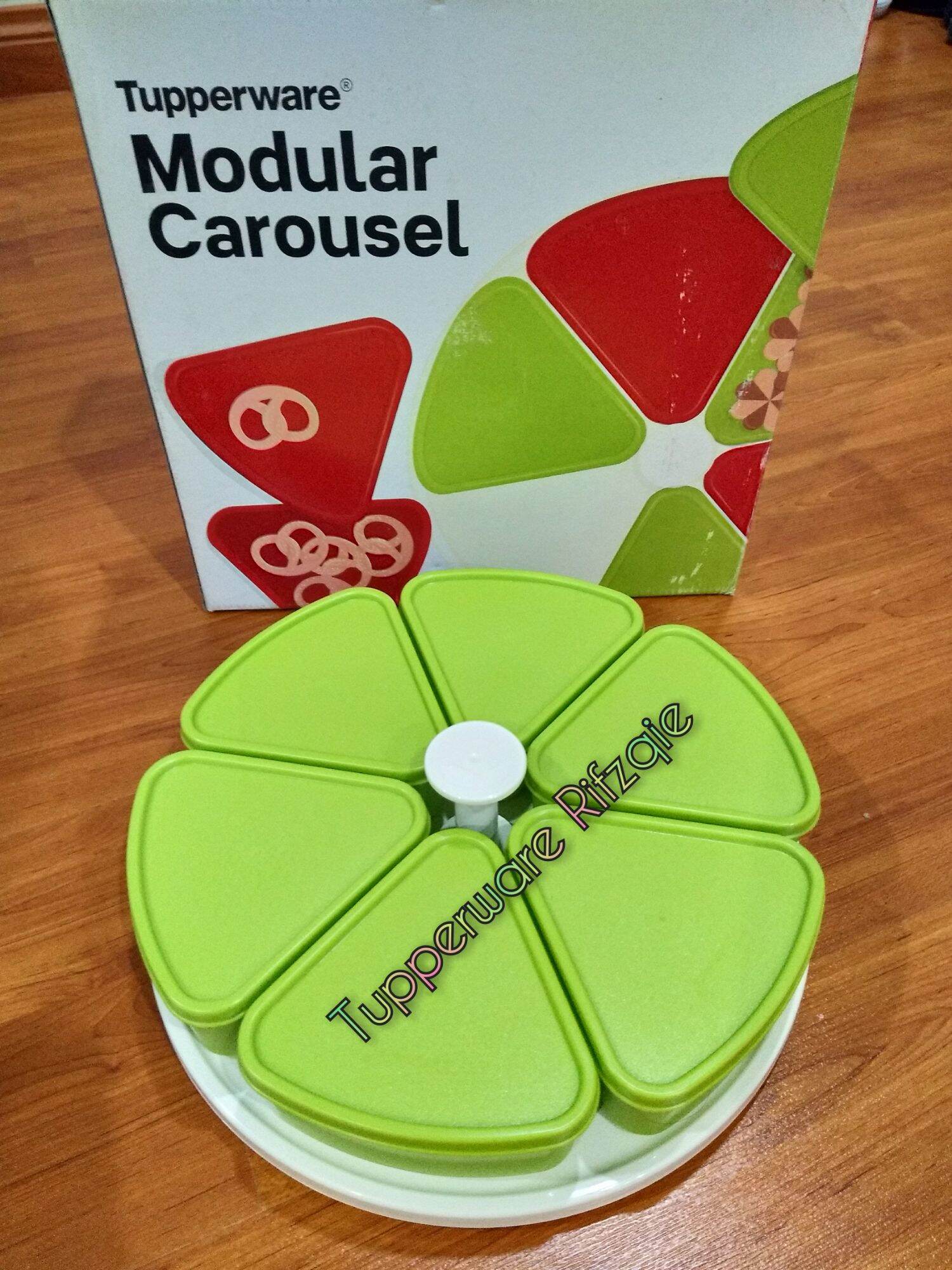 Tupperware Modular Carousel With Tray Lazada