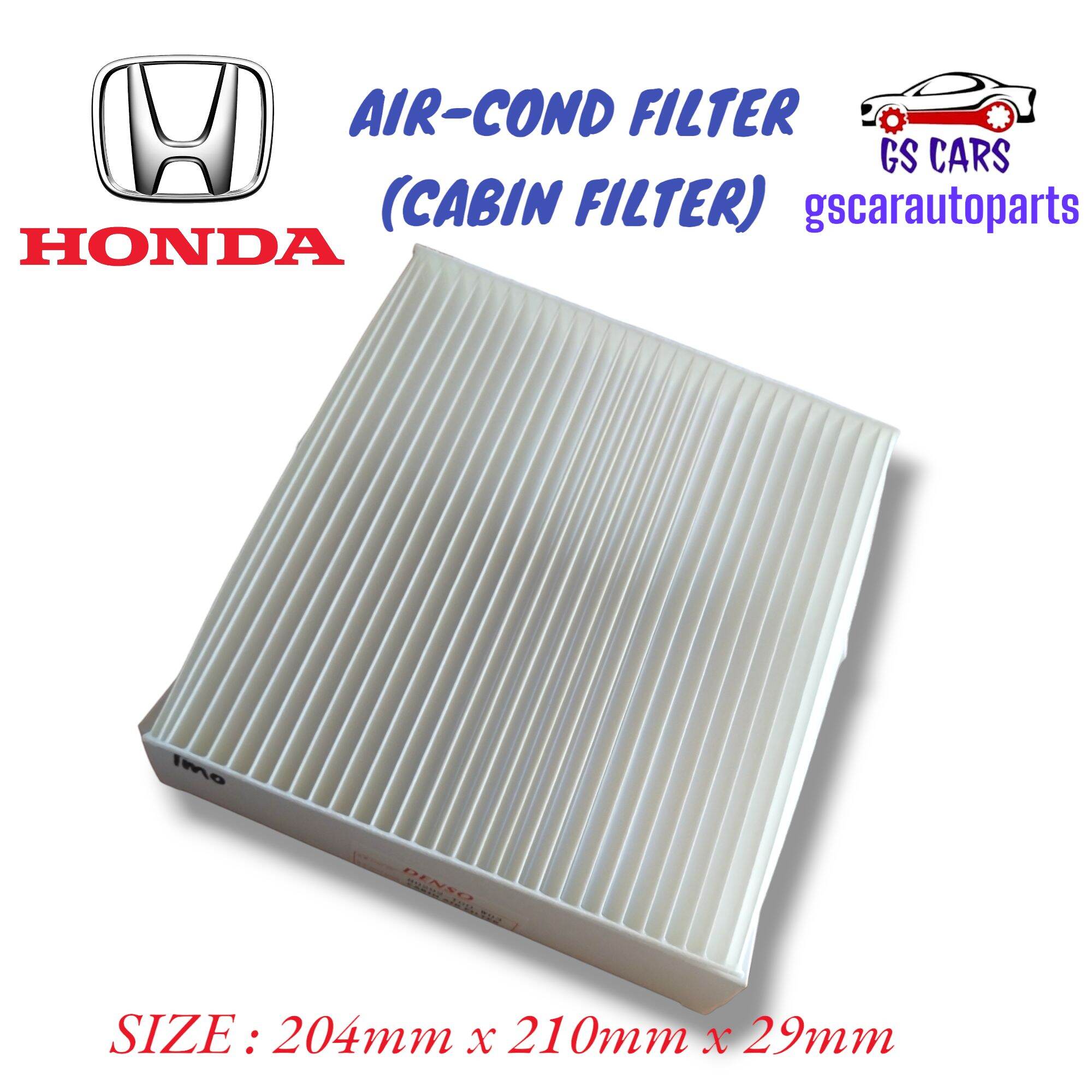 Honda City TMO 2008 2013 Engine Air Filter 17220 RB6 000 And Air Cond