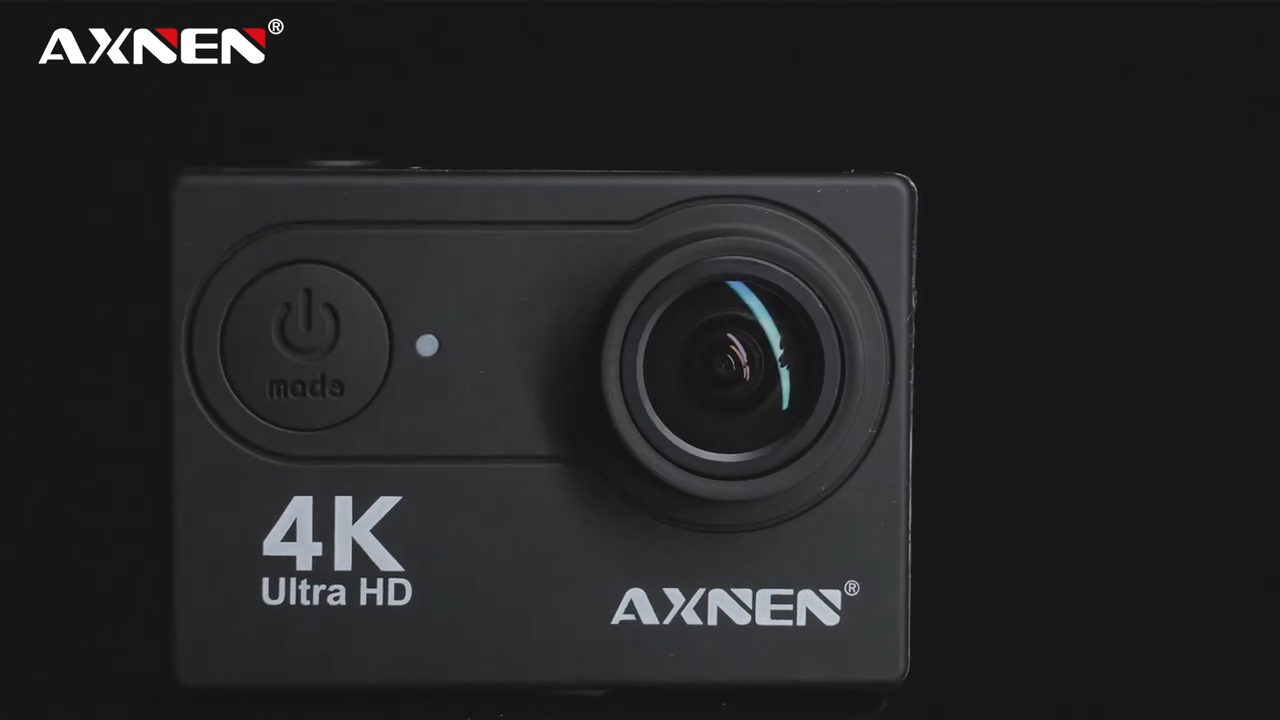 Latest VersionAXNEN H9R Action Camera 4K 30FPS 4K Sports Camera 24MP