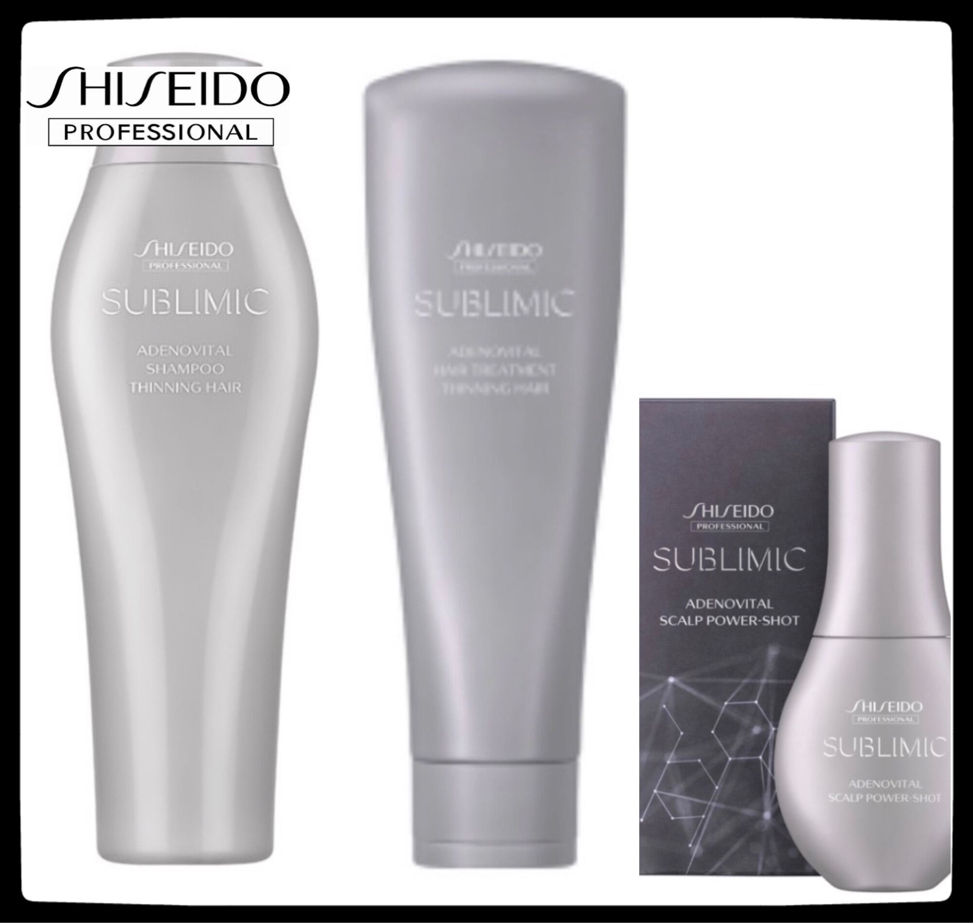 Shiseido Sublimic Adenovital Set For Thinning Hair Lose Lazada