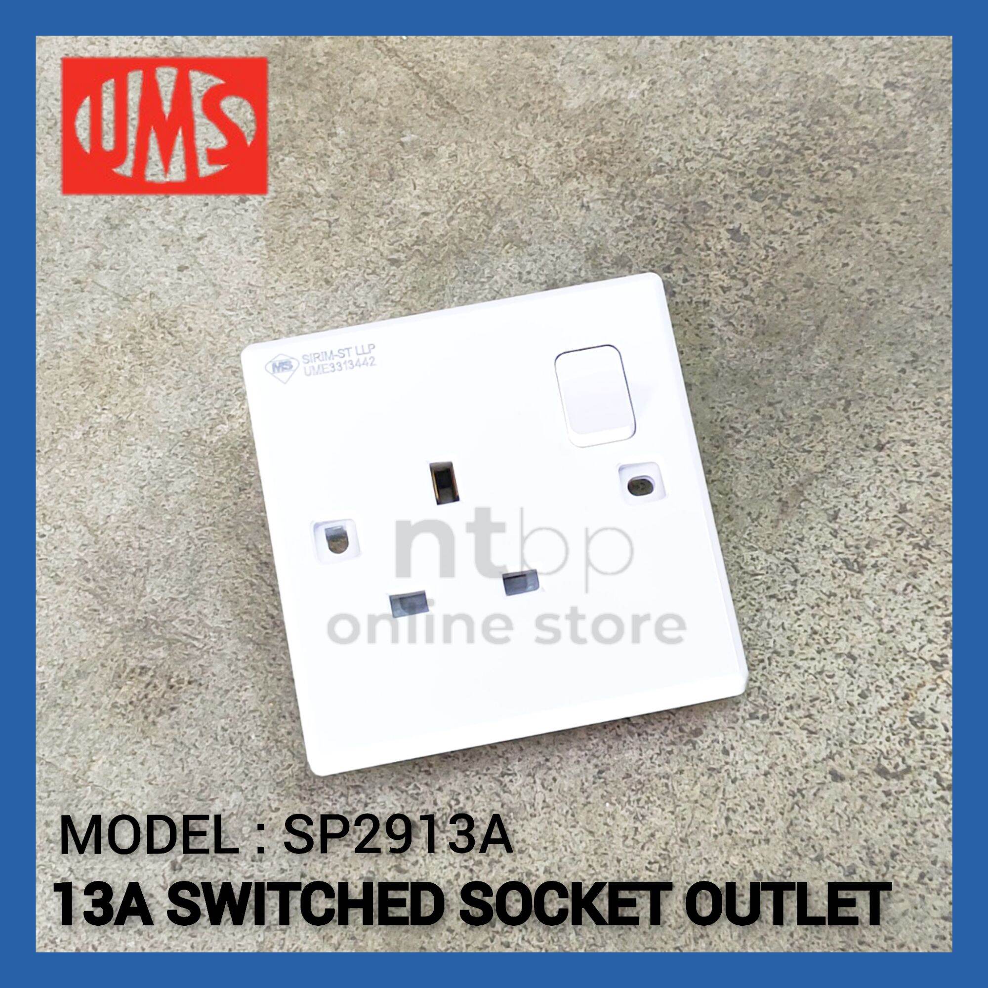 Ums Sp A A Gang Switched Socket Outlet Plug Socket Sirim