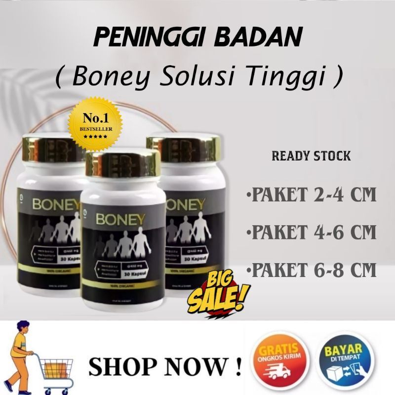 Boney Ubat Tinggi Badan Original Boney Ubat Tinggi Badan Capsule