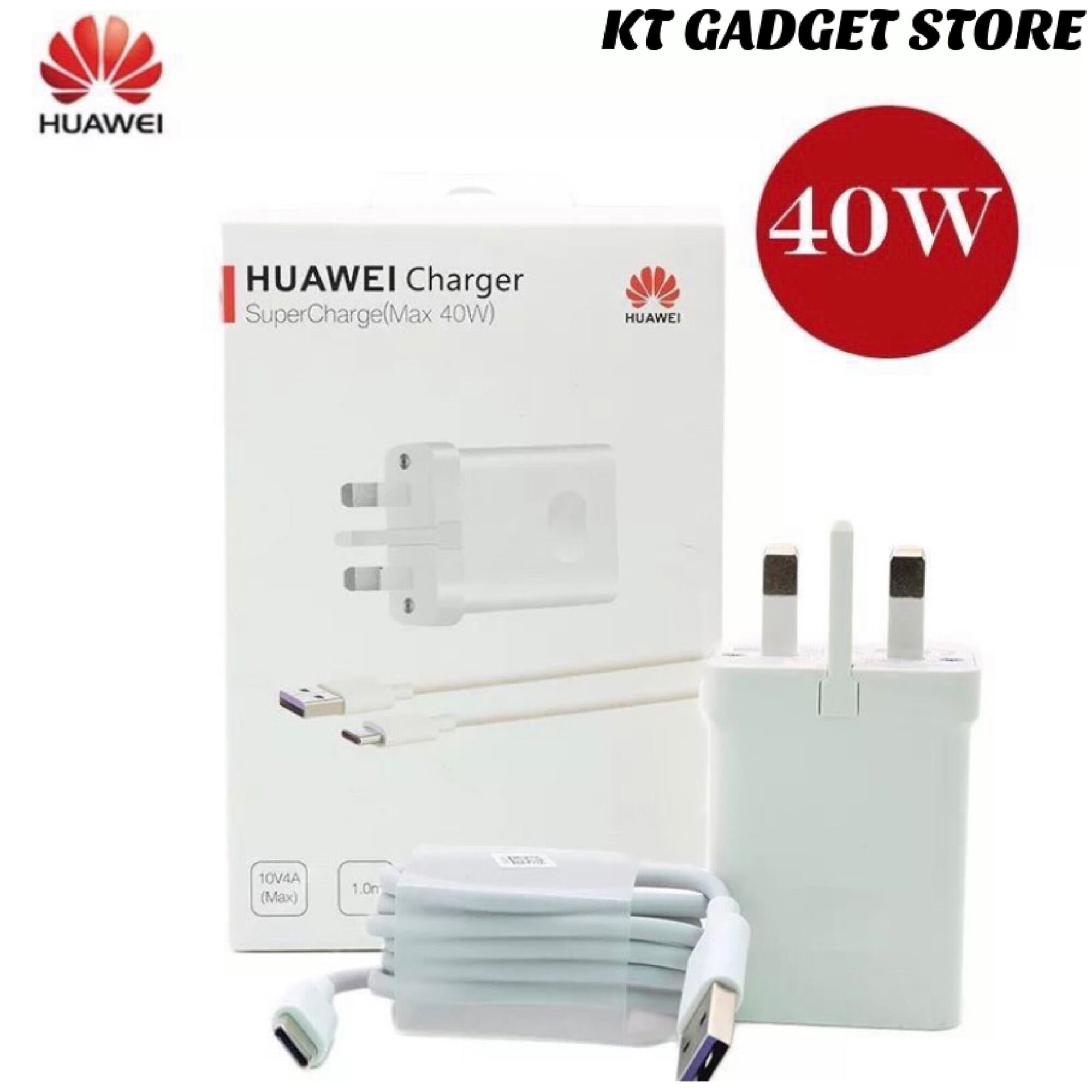 HUAWEI SUPER FAST CHARGER 40W 22 5W WITH TYPE C CABLE Lazada