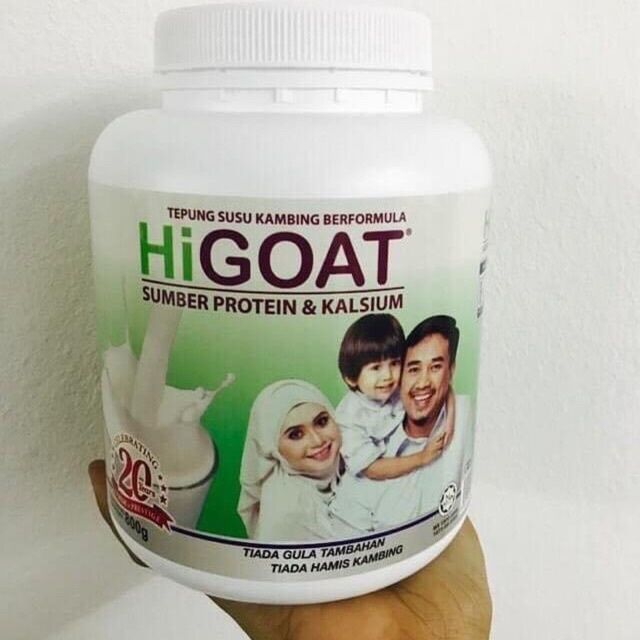 READY STOCK 100 Original Higoat Susu Kambing Hi Goat BOTOL Lazada