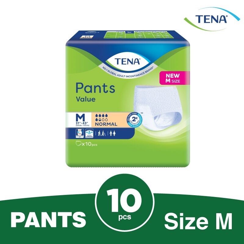 Tena Pants Value Adult Diapers Pampers Dewasa M Lazada