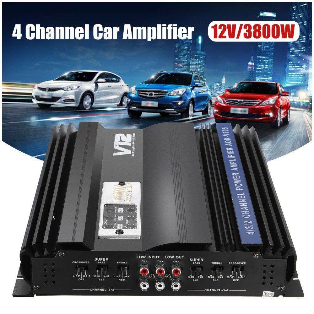 Amplifier car 4 channel 3600W Lazada