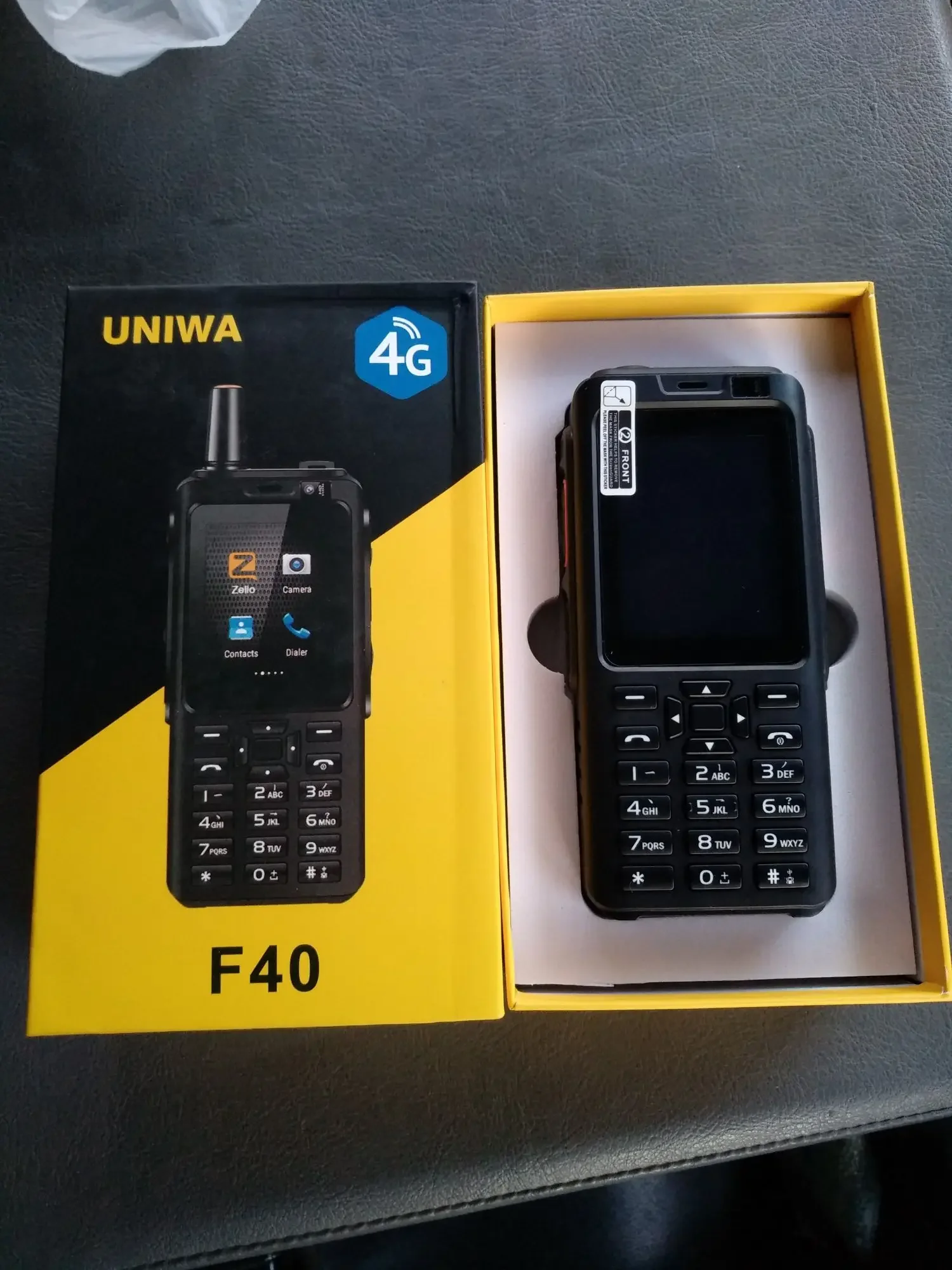 Zello uniwa F40 mobile phone ptt