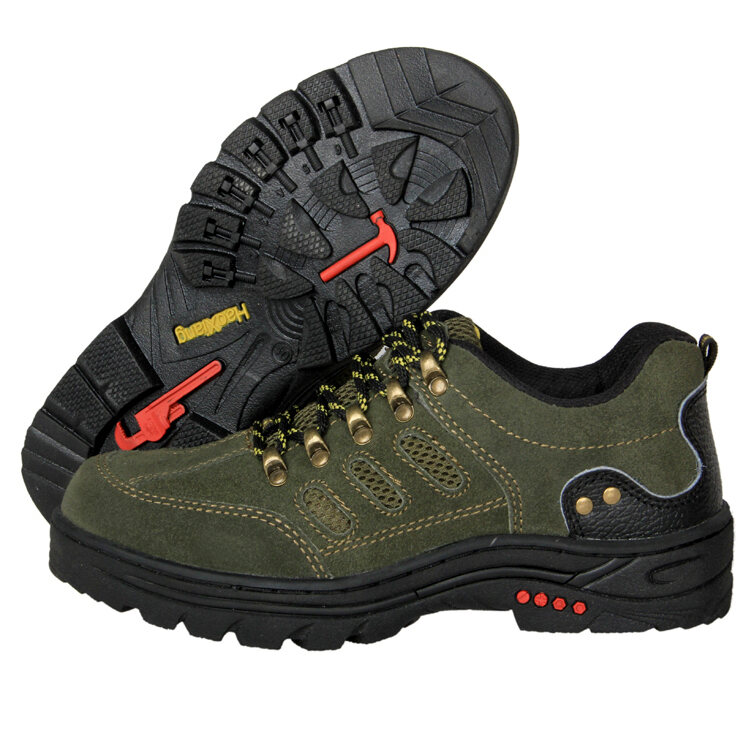 Work shoes male female steel toe anti-smashing puncture-resistant ...