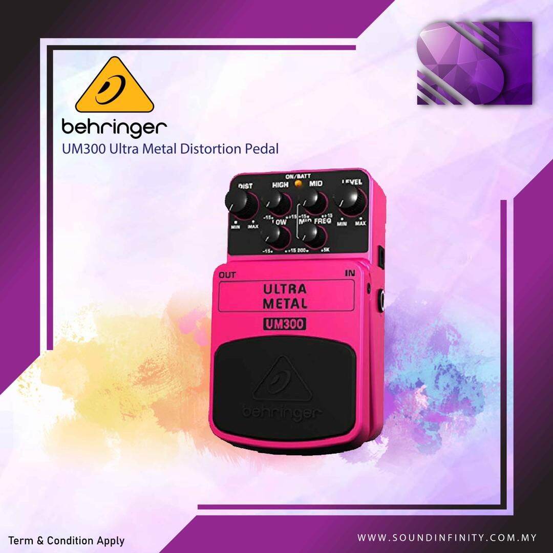 Ultra Metal Distortion Behringer Um 300 Malaysia