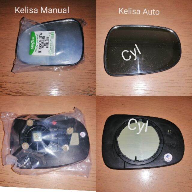 Perodua Kelisa Side Mirror Glass(Round)Auto/Manual Lazada