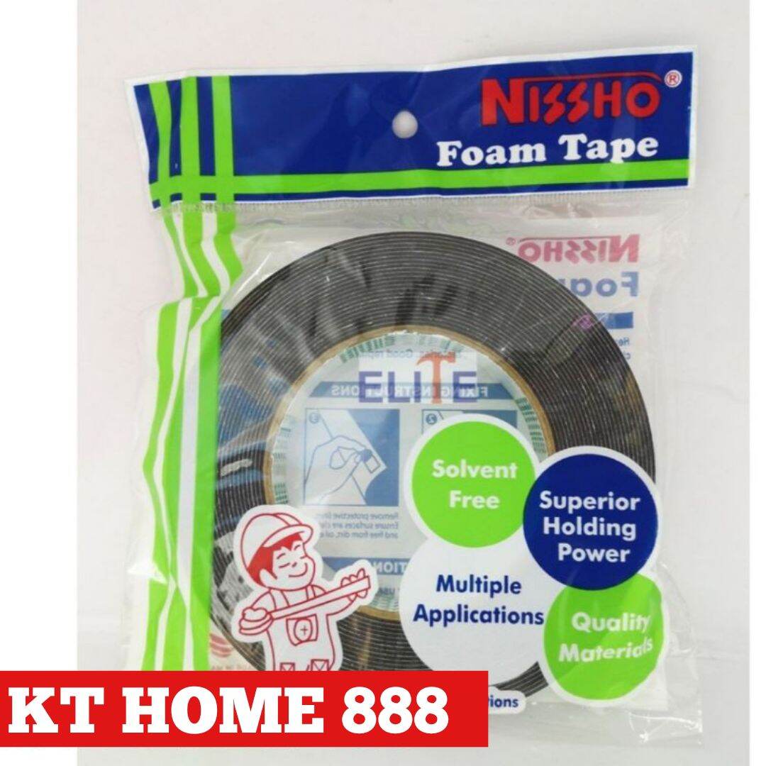 NISSHO DOUBLE SIDED FOAM TAPE 12mm double sidetape double side tape