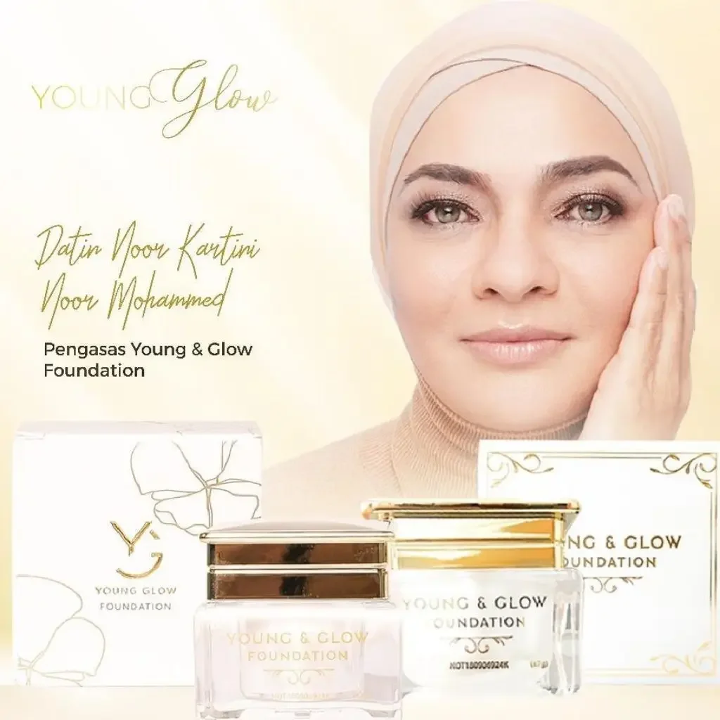 BEST SELLER !!! YOUNG AND GLOW FOUNDATION ORIGINAL