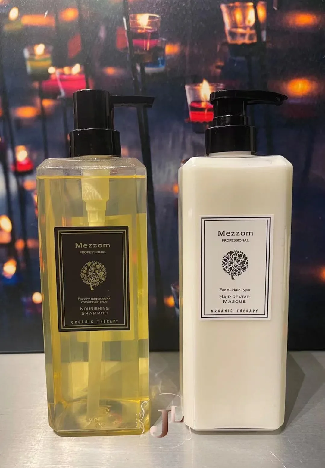 MEZZOM Set Nourishing Organic Shampoo 800ml ➕ Organic Revive masque 800ml