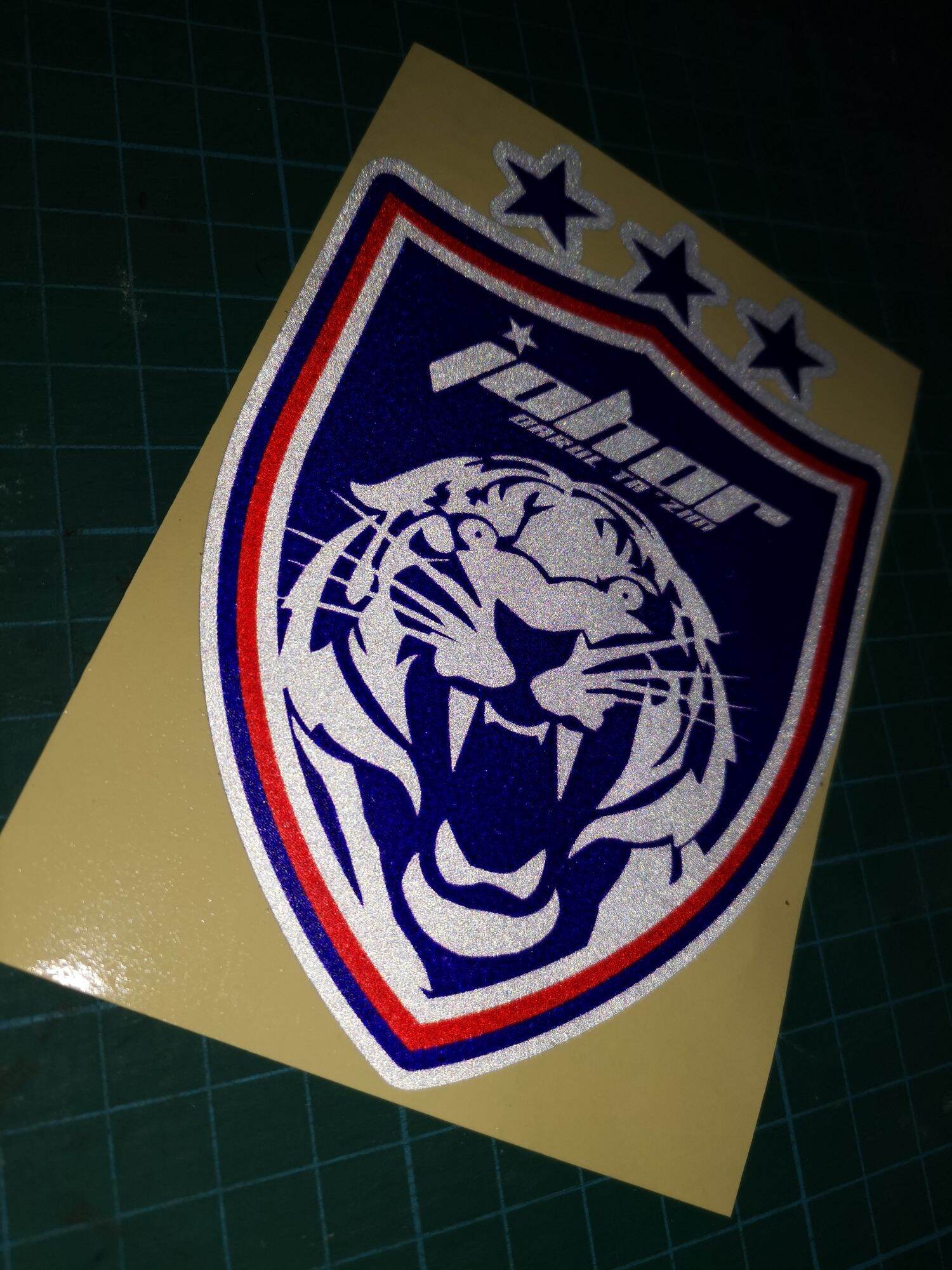 JDT Reflective print &cut vinyl sticker ( A001 ) | Lazada