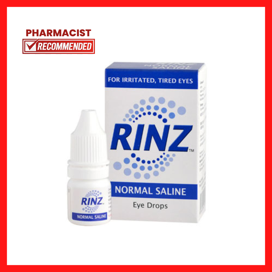 [READY STOCK] RINZ NORMAL SALINE EYE DROP 5ML Lazada