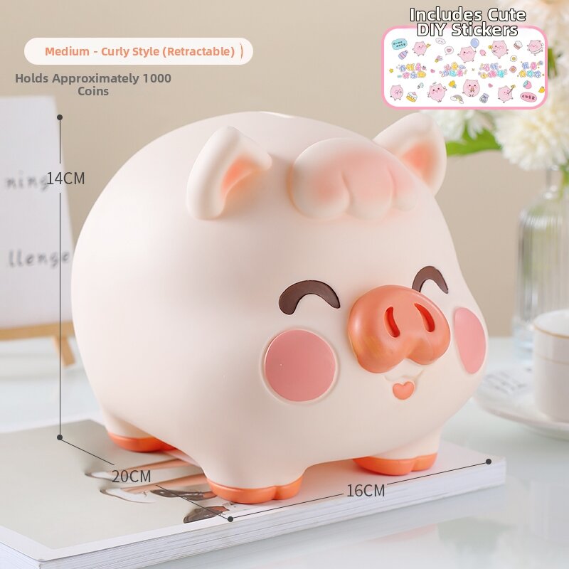 New Golden Pig Zodiac Children Boys Girls Saving Bank