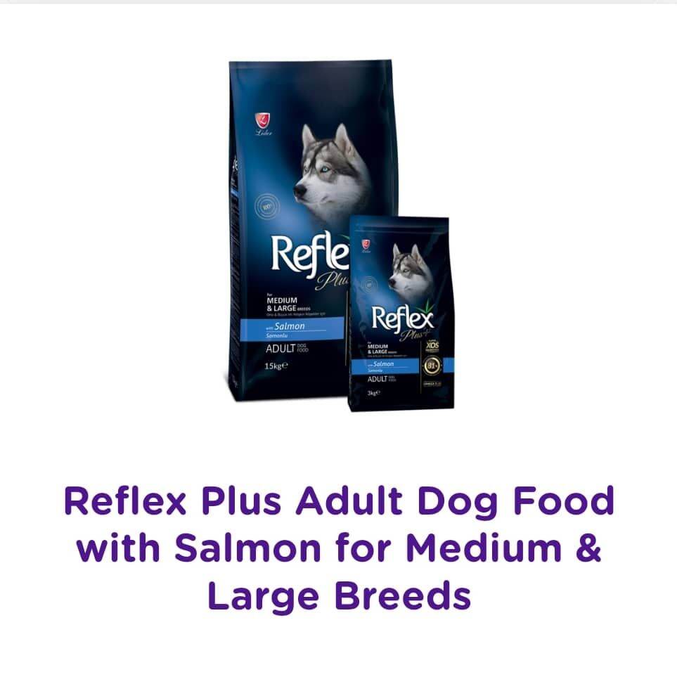 REFLEX PLUS DOG FOOD 3KG, MADE IN TURKEY Lazada