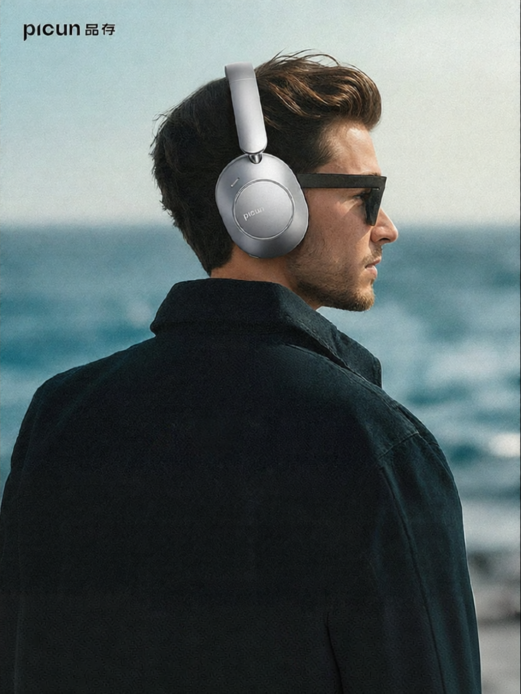 PICUN | Active Noise-Canceling Headset Bluetooth Wireless Gaming Headphones