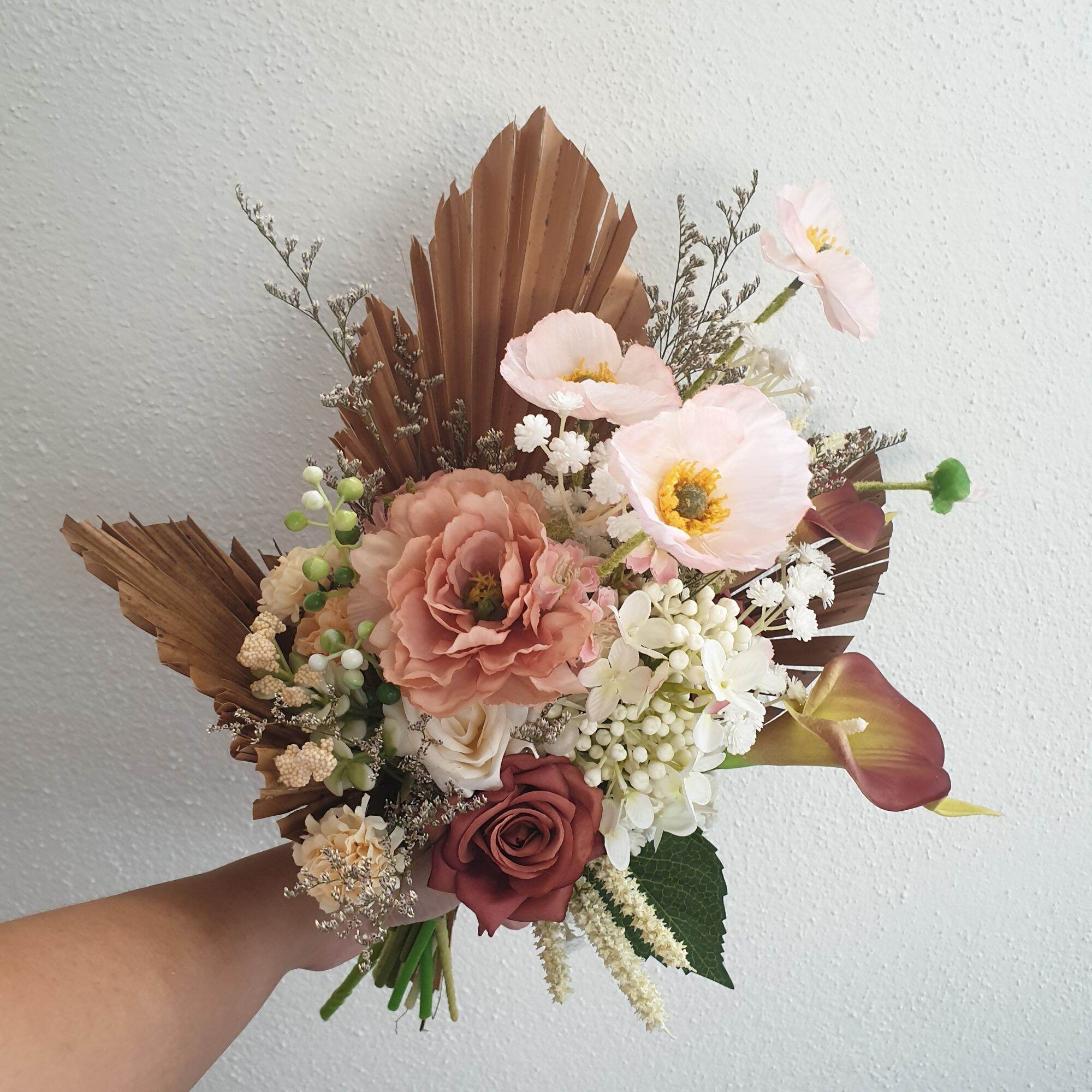 Bunga Tangan Pengantin Hand Bouquet Bridal Bouquet Wedding Hand Bouquet ...