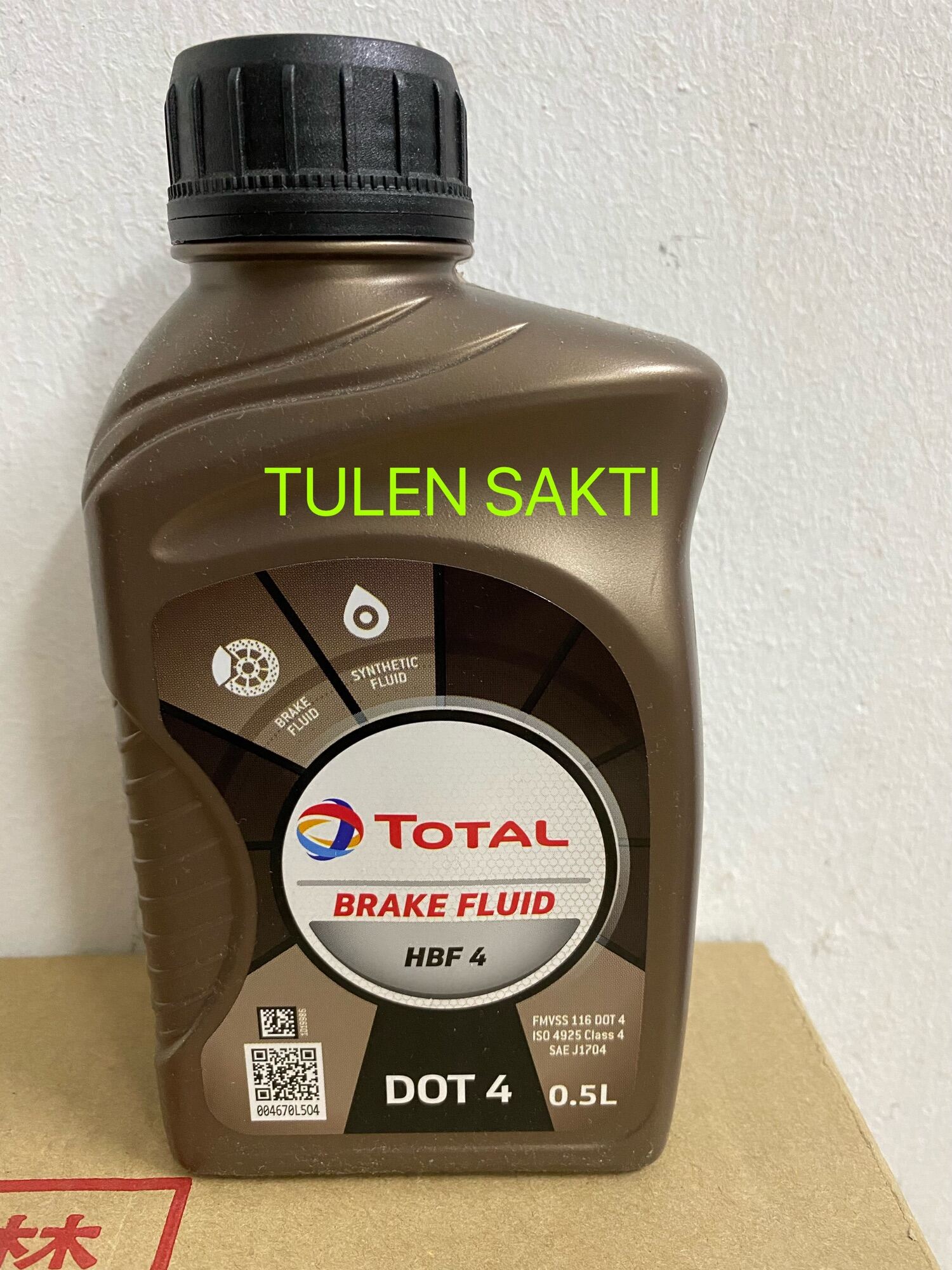 TOTAL > HBF 4 > BRAKE OIL > DOT 4 (500ml) | Lazada