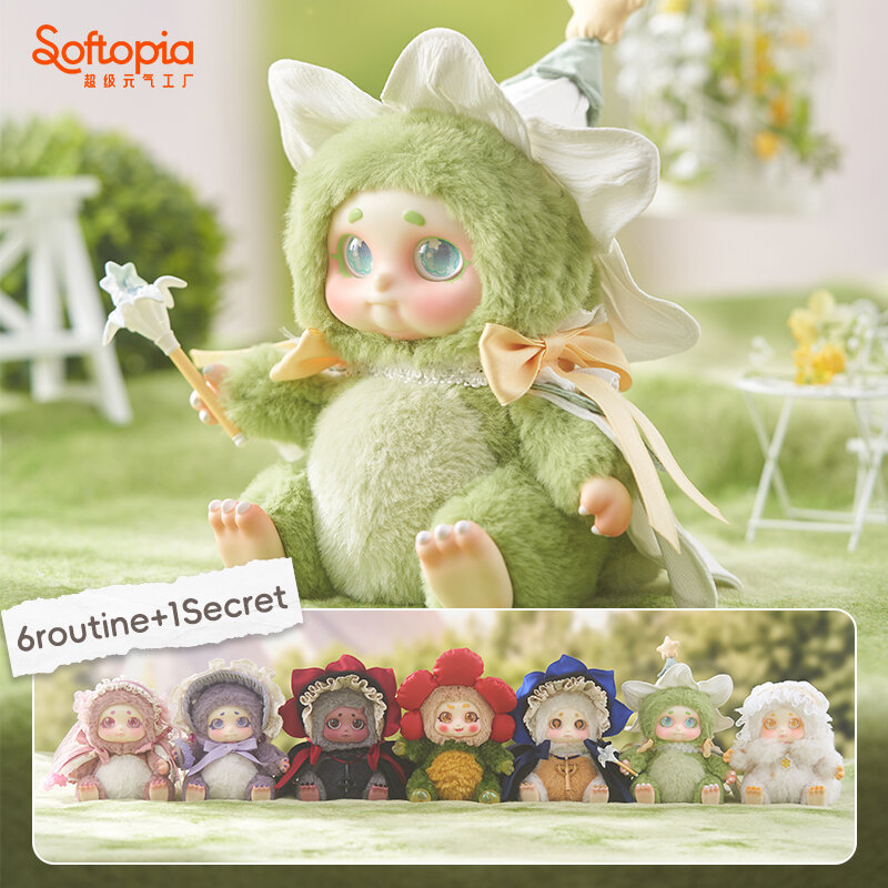 Softopia Cino Garden Fairies Series Vinyl Plush Figure Toy Blind Box gift ราคา 830 บาท*ส่งฟรี
