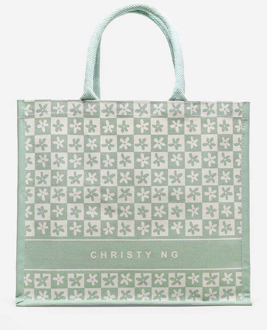 Christy Ng Flower Power Canvas Tote | Lazada