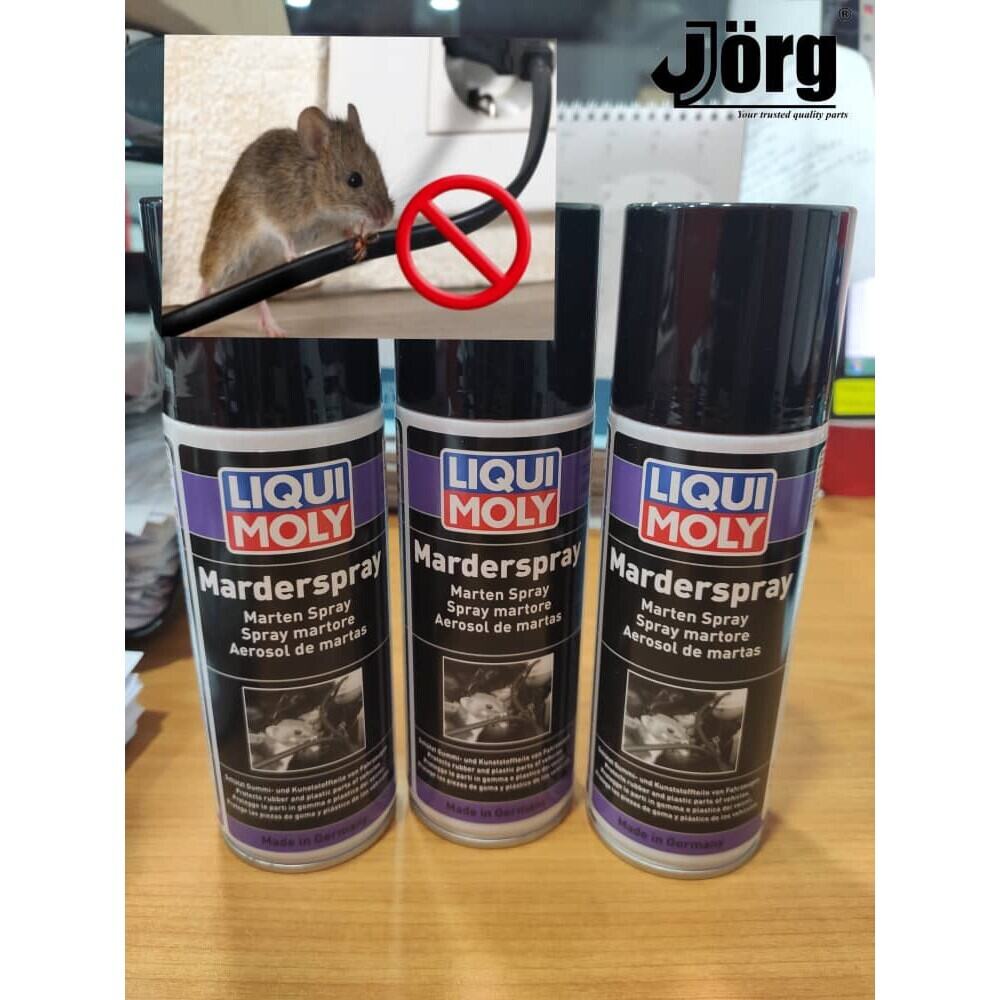 Zest Auto - THE SPRAY THAT KEEPS RATS AWAY LIQUI MOLY MARDER SPRAY 200ml +  Effective repellent + Environmentally safe + Not harmful to animals +  Prevent expensive repairs + Fragrance prevents