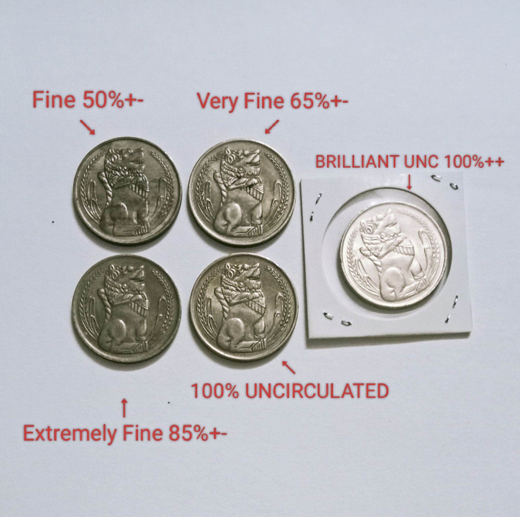 Singapore 1 Dollar Coins 1967-1984 Years 1pcs (Years Random) Sacagawea 1  Coin - Lazada | Lazada