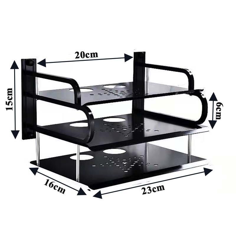 Set Top Box Simple Rack Price Double/Triple TV Box Router Set-top Boxes Player Single-layer Aluminum ...