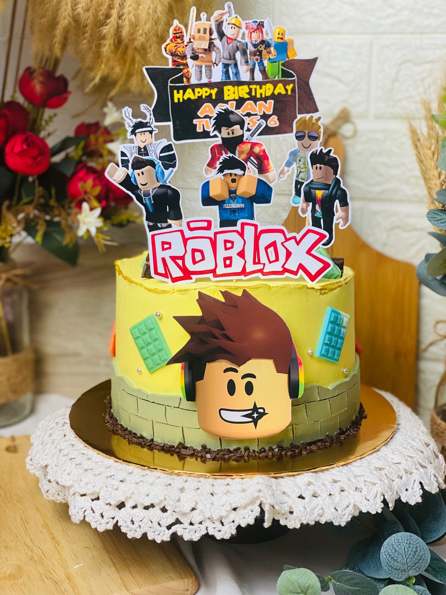 Roblox Topper Cake | Lazada