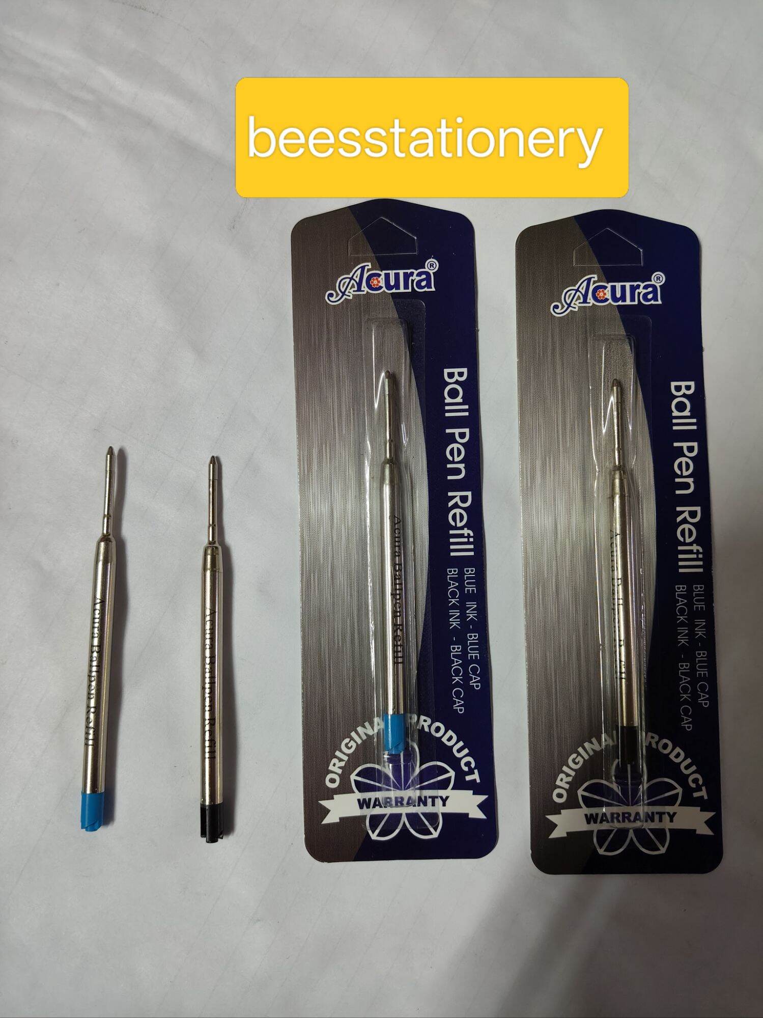 Recharges Stylo Rollerball 0.5mm Pour Montblanc - 113mm X 6mm, Compatible Réf. 105159, Neuf