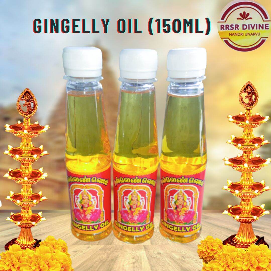 RRSR MIX GINGELLY OIL /MINYAK LENGA CAMPURAN /NALLENNAI ( 2.0L , 150ML