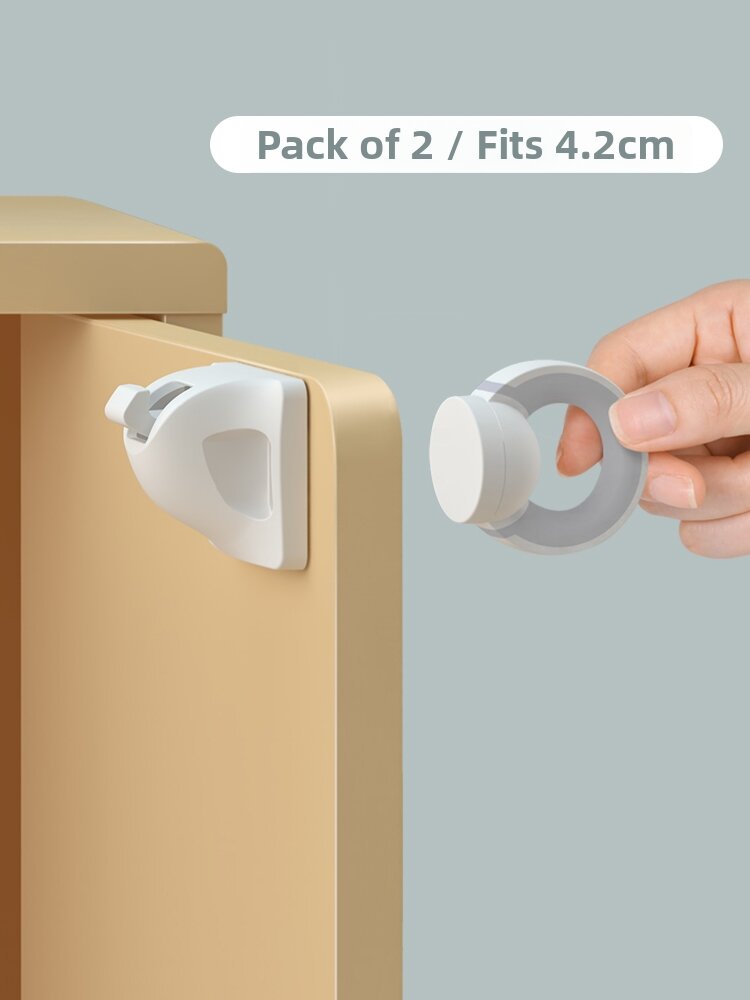 EUDEMON | Childproof Drawer Lock Magnetic Invisible No Drill
