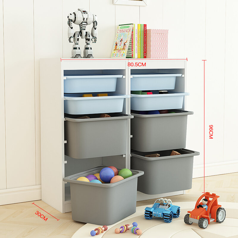Clothes Closet Toy Storage Rack Floor Storage Box Building Blocks