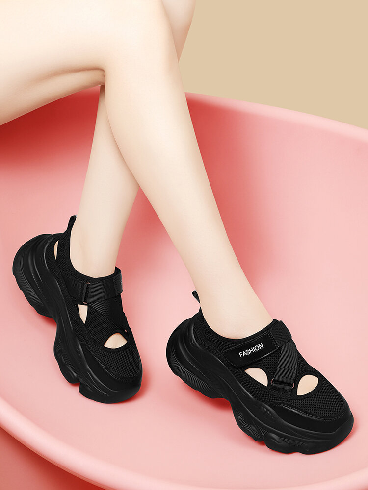 Breathable Thick-soled Casual Sports Hollow-out Dad Sandals Harga  223 Ringgit*Penghantaran Percuma