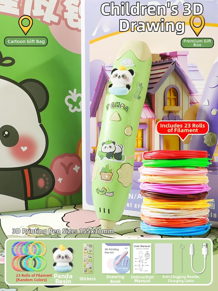 QIMINGXING | Birthday Gift 3D Printing Pen Low Temperature Child Friendly