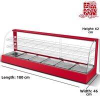 yishujia office | Commercial Food Display Heating Cabinet